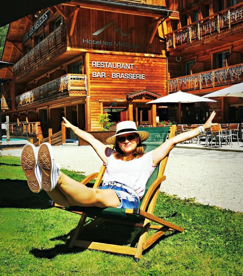 Hotel Les Melezes Les Deux Alpes Bagian luar foto