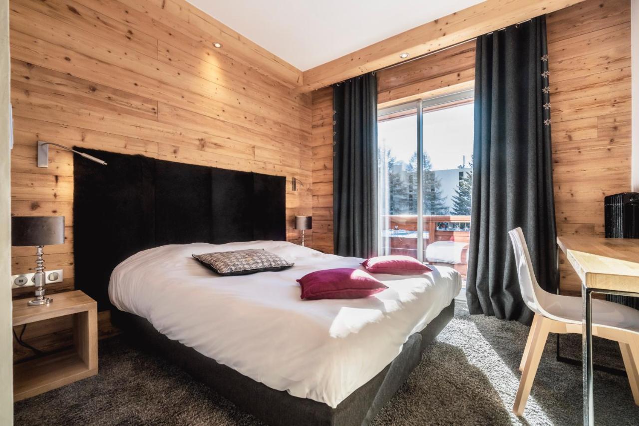 Hotel Les Melezes Les Deux Alpes Bagian luar foto